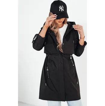 Dámská cargo bunda Černá přechodová parka TILSON TY4182 Velikost: XL