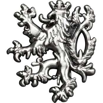 Odznak ČESKÝ LEV U pin STARONIKL (Odznak ČESKÝ LEV U pin STARONIKL)