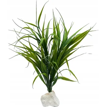 umělá květina UMĚLÁ TRÁVA PLANT XXL DO AKVÁRIA VÝŠKA 38 Cm
