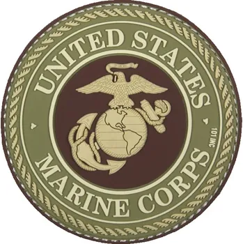Nášivka Nášivka 3D plastová UNITED STATES MARINE CORPS COYOTE (Nášivka 3D plastová UNITED STATES MARINE CORPS COYOTE)