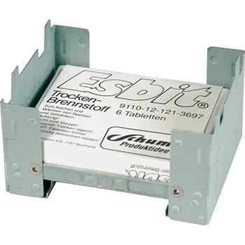 Turistický vařič Vařič / postýlka BW ESBIT® s palivem použitý (Vařič / postýlka BW ESBIT® s palivem použitý)