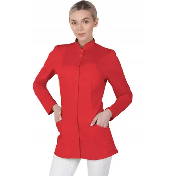 Dámské sako 46 DÁMSKÝ ZDRAVOTNICKÝ BLEJZR NA ZIP SE STOJÁČKEM, KOSMETICKÝ PLÁŠŤ 141SD