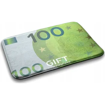 Koupelnová předložka Protiskluzová koupelnová předložka Bankovka Euro