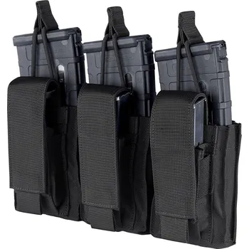 Airsoft Sumka KANGAROO GEN II na zásobníky 3xAR/AK+3xM9 ČERNÁ (Sumka KANGAROO GEN II na zásobníky 3xAR/AK+3xM9 ČERNÁ)