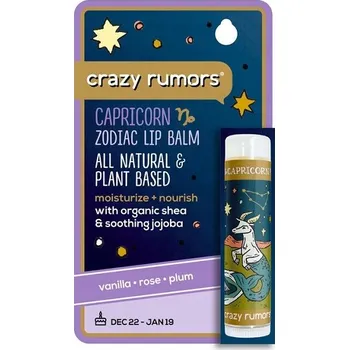 Péče o rty Crazy Rumors Zodiac Kozoroh Balzám na rty 4,4 ml