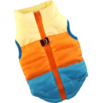 Obleček pro psa VESTA PRO PSA KOČKU OBLEČEK PROUŽKY MODRÉ M