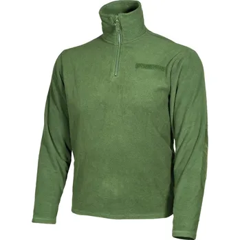 Pánská mikina Mikina FLEECE řecká 3/4 zip ZELENÁ použité vel. S (Mikina FLEECE řecká 3/4 zip ZELENÁ použité vel. S)