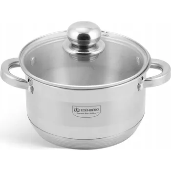 Hrnec Edenberg Traditional Hrnec OCELOVÝ Hrnec s poklicí 16 cm 1,9 l 1,9 l