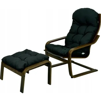 Polštář POLŠTÁŘ NA KŘESLO PODNOŽKA IKEA POÄNG KOMPLET