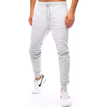 Světle šedé basic tepláky UX3245 Velikost: 2XL