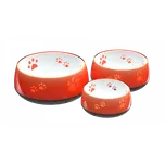 Protiskluzová stabilní miska pro psy HS oranžová Objem: 1010 ml