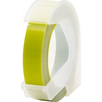 Pásek do tiskárny 3D Páska do štítkovače Dymo Omega 9mm světle zelená.