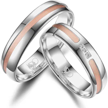 Prsten MARRYA® Pánský snubní prsten Stříbro AG925 - velikost 62 - SI-22P-62