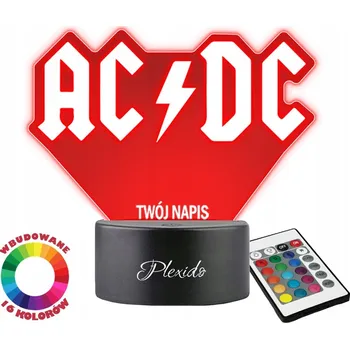 Lampička Noční lampa Plexido vícebarevná