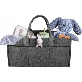Úložný box ORGANIZÉR TAŠKA Koš Plst Pro Dítě Maminku Na Plenky Příslušenství VELKÝ XXL