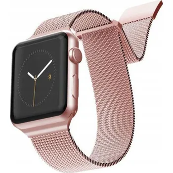 Náramek Náramek X-Doria pro Apple Watch pouzdro 38mm & 40mm růžový nerezová ocel