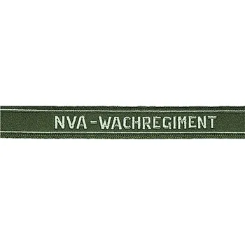 Nášivka Nášivka páska NVA na rukáv 'WACHREGIMENT D.NVA' (Nášivka páska NVA na rukáv 'WACHREGIMENT D.NVA')
