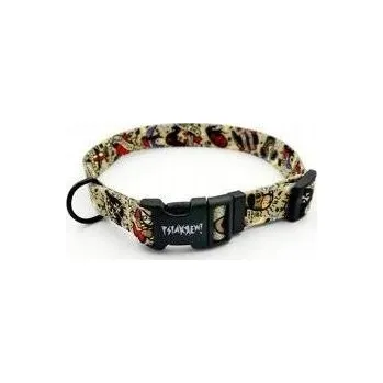 Obojek pro psa Obojek pro malého psa Tattoo Flash M 28-40 cm