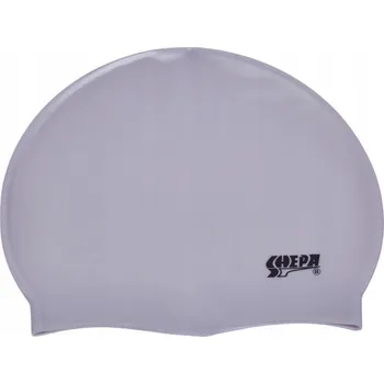 Plavecká čepice pro dospělé Silikonová Shepa šedá