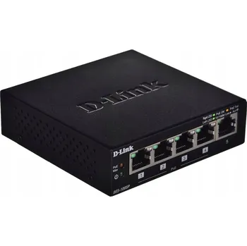 Switch Switch D-LINK DES-1005P / E (5X 10 / 100MBPS) (DES-1005P/E)