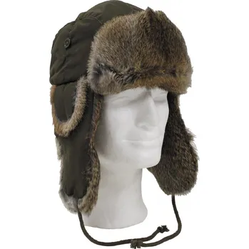 Čepice Beranice zimní králičí kožešina ZELENÁ (Beranice zimní králičí kožešina ZELENÁ)