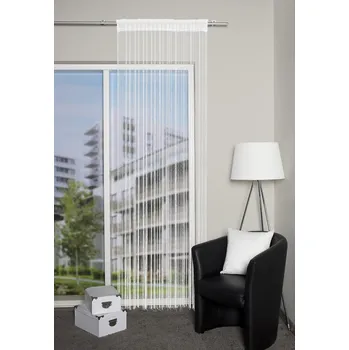 Záclona Home Wohnideen hotová záclona 85299 SIMINO 6505 cerna 245x145 cm (v x s)