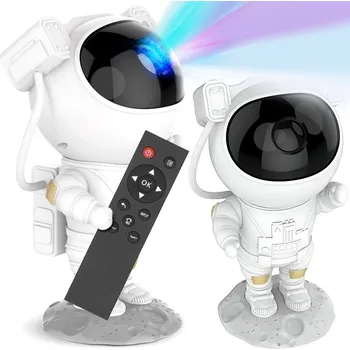 Lampička Projektor noční lampička Mik-Star bílá