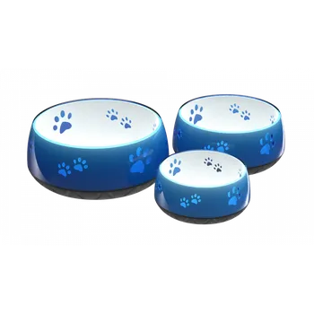 Miska pro psa Protiskluzová stabilní miska pro psy HS modrá Objem: 1010 ml