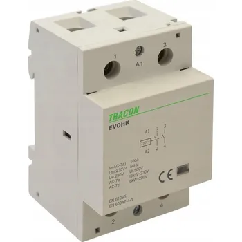 Stykač Instalační stykač 230V 100A 2NO EVOHK2-100 Tracon