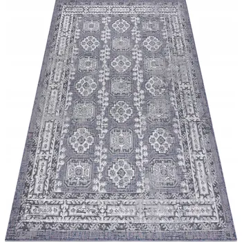 Koberec Koberec PLOCHÝ TKANÝ OUTDOOROVÝ ŠŇŮRKOVÝ SISAL SION Rámeček ornament 140x190 cm