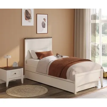 Postel Studentská postel s přistýlkou 100x200 Meryn - béžová