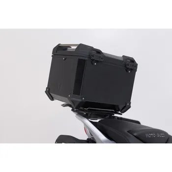 Zavazadlo na motocykl Kufr SW Motech Topcase TRAX ADV 38l na Moto Guzzi V85 TT, Travel (24-25) černý