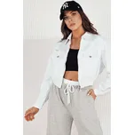 Bílá džínová krátká bunda BLIRNA TY4165 Velikost: XS