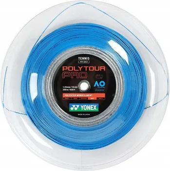 Struna na výplet tenisové rakety Tenisový výplet Yonex Poly Tour Pro 1.30 z role, modrý
