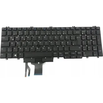 Náhradní klávesnice pro notebook Klávesnice Dell Precision 7730 7530 NSK-EQ0UC H87NF