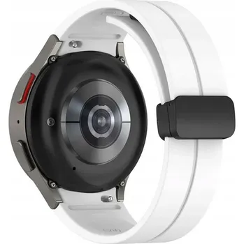 Řemínek na hodinky Řemínek RZAKcesoria pro Samsung 20mm bílý