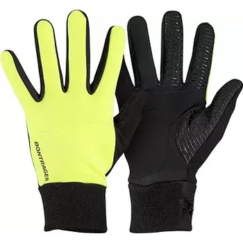 Cyklistické rukavice Rukavice BONTRAGER Circuit thermal radioactive yellow velikost S