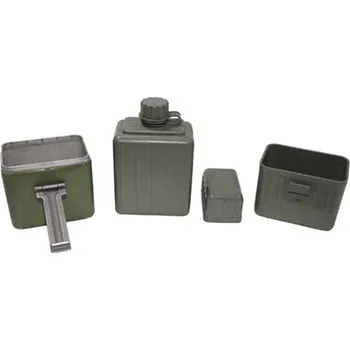 Láhev jugoslávská s pítkem hranatá ZELENÁ (Láhev jugoslávská s pítkem hranatá ZELENÁ)