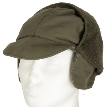 Čepice Čepice BW zimní s kšiltem ZELENÁ použitá vel. 59 (Čepice BW zimní s kšiltem ZELENÁ použitá vel. 59)