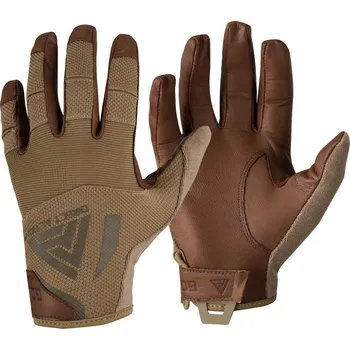 Rukavice Hard Gloves Leather, Direct Action, Coyote Brown, L