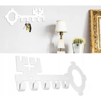 Věšák Šatní ramínko YAGI - VĚŠÁK NA KLÍČE bílý