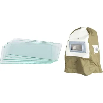 Pleťová maska Profesionální pískovací maska s helmou