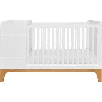 Dětská postýlka Bella Dětská Postýlka UP Sněhová postel 70x120 multifunkční bílá