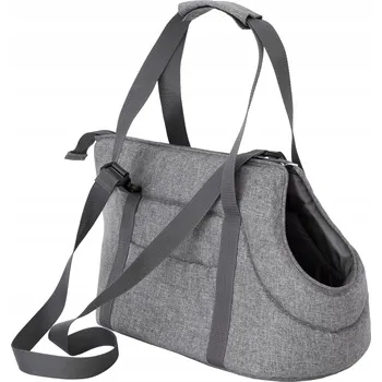 Obraz Přepravní taška plast PillowPrim šedá S 43 cm x 25 cm x 27 cm