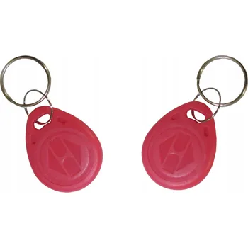 Přívěsek Na Klíče silná 125kHz EM4100 růžová 10 kusů
