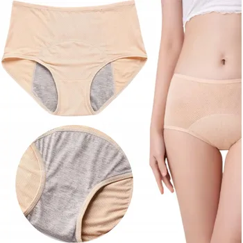 Kalhotky Menstruační kalhotky Figi Nepropustné Absorpční pro ženy na období 6XL