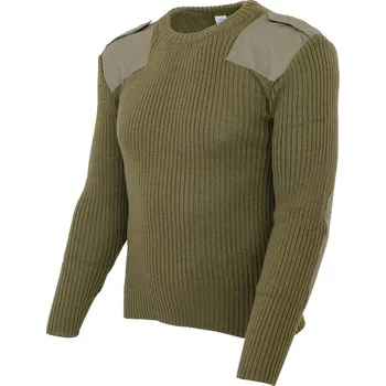 Pánský svetr Svetr ITALSKÝ vlněný ZELENÝ (Svetr ITALSKÝ vlněný ZELENÝ)