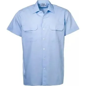 Pánská košile Košile služební BW krátký rukáv MODRÁ použitá (Košile služební BW krátký rukáv MODRÁ použitá)