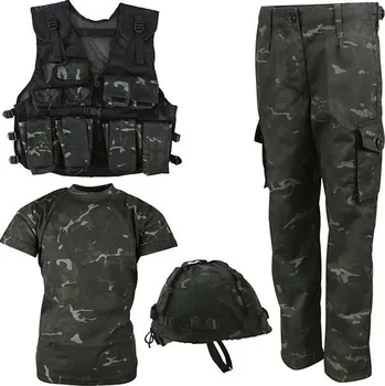 Komplet dětský taktický ARMY COMBO BTP BLACK vel. 9-10 (Komplet dětský taktický ARMY COMBO BTP BLACK vel. 9-10)