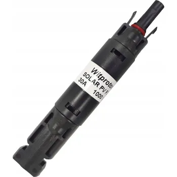 IP kamera VODOTĚSNÝ KONEKTOR PRO FOTOVOLTAICKÉ PANELY S POJISTKOU 20A 1000V IP68